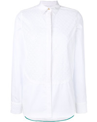 Женская белая шелковая рубашка от Paul Smith