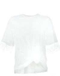 Женская белая шелковая футболка от 3.1 Phillip Lim
