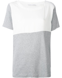 Женская белая шелковая футболка от Fabiana Filippi