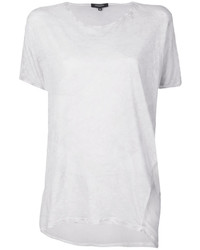 Женская белая шелковая футболка от Unconditional