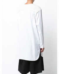 Белая шерстяная блузка от Y's