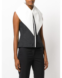 Белая шерстяная блузка от Jacquemus