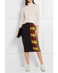 Женская белая шерстяная водолазка от Acne Studios