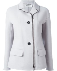 Женская белая шерстяная куртка от Jil Sander