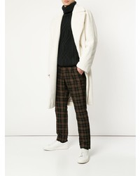 Мужская белая шуба от GUILD PRIME