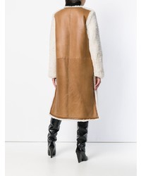 Белая шуба от Liska