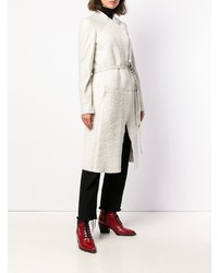 Белая шуба от Giorgio Brato