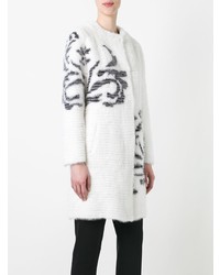 Белая шуба от Liska