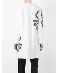 Белая шуба от Liska