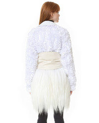 Белая шуба от Rodarte