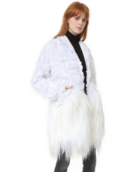 Белая шуба от Rodarte