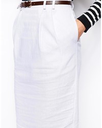 Белая юбка-карандаш от Asos