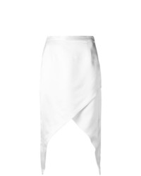 Белая юбка-миди от Adriana Degreas