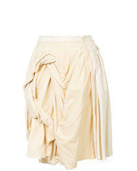 Белая юбка-миди от Comme Des Garçons Vintage