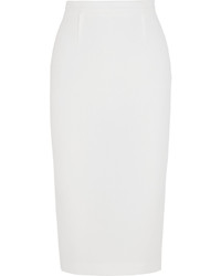 Белая юбка-миди от Roland Mouret