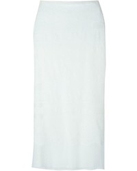 Белая юбка-миди от Valentino
