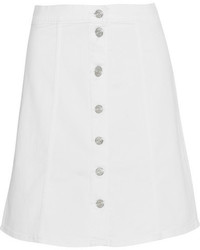 Белая юбка на пуговицах от J.Crew