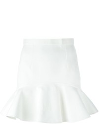 Белая юбка с баской от Dsquared2