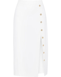 Белая юбка с украшением от Cushnie et Ochs