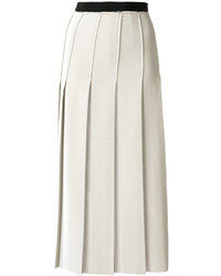 Белая юбка со складками от Aviu