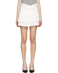 Белая юбка со складками от Isabel Marant