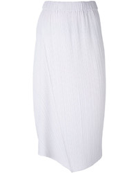Белая юбка со складками от Jil Sander