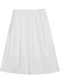 Белая юбка со складками от MICHAEL Michael Kors