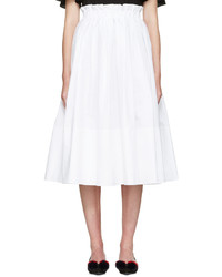 Белая юбка от Fendi