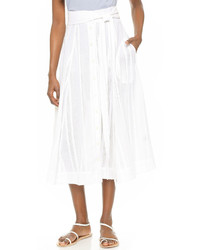 Белая юбка от Lisa Marie Fernandez