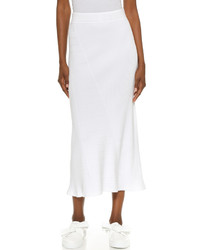 Белая юбка от Wes Gordon