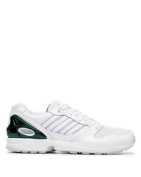 Мужские бело-зеленые кроссовки от adidas