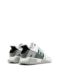 Мужские бело-зеленые кроссовки от adidas