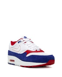 Мужские бело-красно-синие кроссовки от Nike