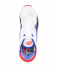 Мужские бело-красно-синие кроссовки от Nike