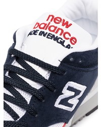 Мужские бело-красно-синие кроссовки от New Balance