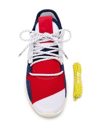 Женские бело-красно-синие кроссовки от adidas