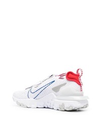 Мужские бело-красно-синие кроссовки от Nike