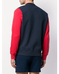 Мужской бело-красно-синий бомбер от Ron Dorff