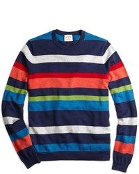 Бело-красно-синий свитер