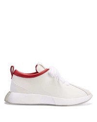Мужские бело-красные кроссовки от Giuseppe Zanotti