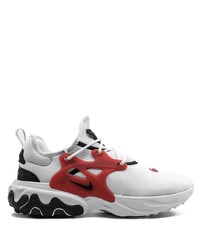 Мужские бело-красные кроссовки от Nike
