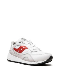 Мужские бело-красные кроссовки от Saucony