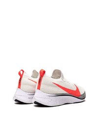Мужские бело-красные кроссовки от Nike
