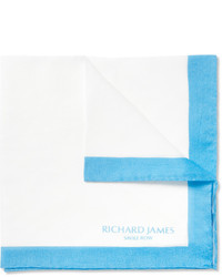 Бело-красный нагрудный платок от Richard James