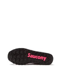 Мужские бело-розовые кроссовки от Saucony