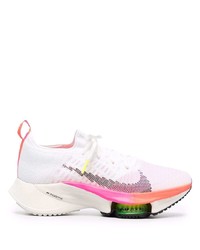 Мужские бело-розовые кроссовки от Nike