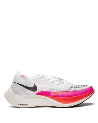Мужские бело-розовые кроссовки от Nike