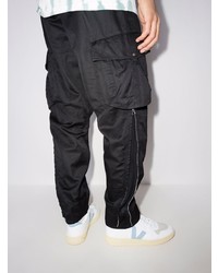 Мужские бело-синие кожаные низкие кеды от Veja