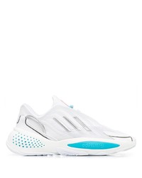 Мужские бело-синие кроссовки от adidas