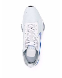 Мужские бело-синие кроссовки от Nike